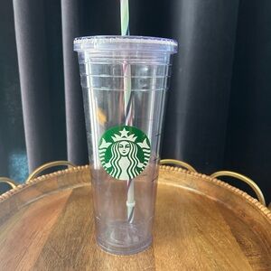 Starbucks Clear Tumbler 24oz